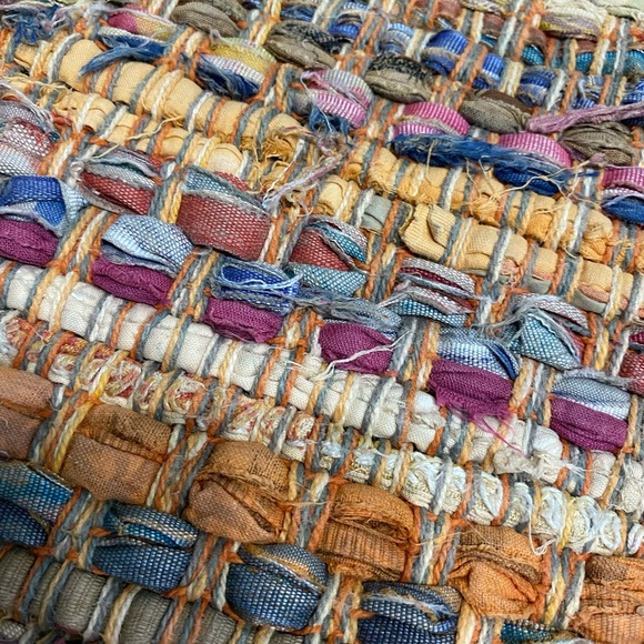 Colorful Handwoven Rug - Picture 4 of 4